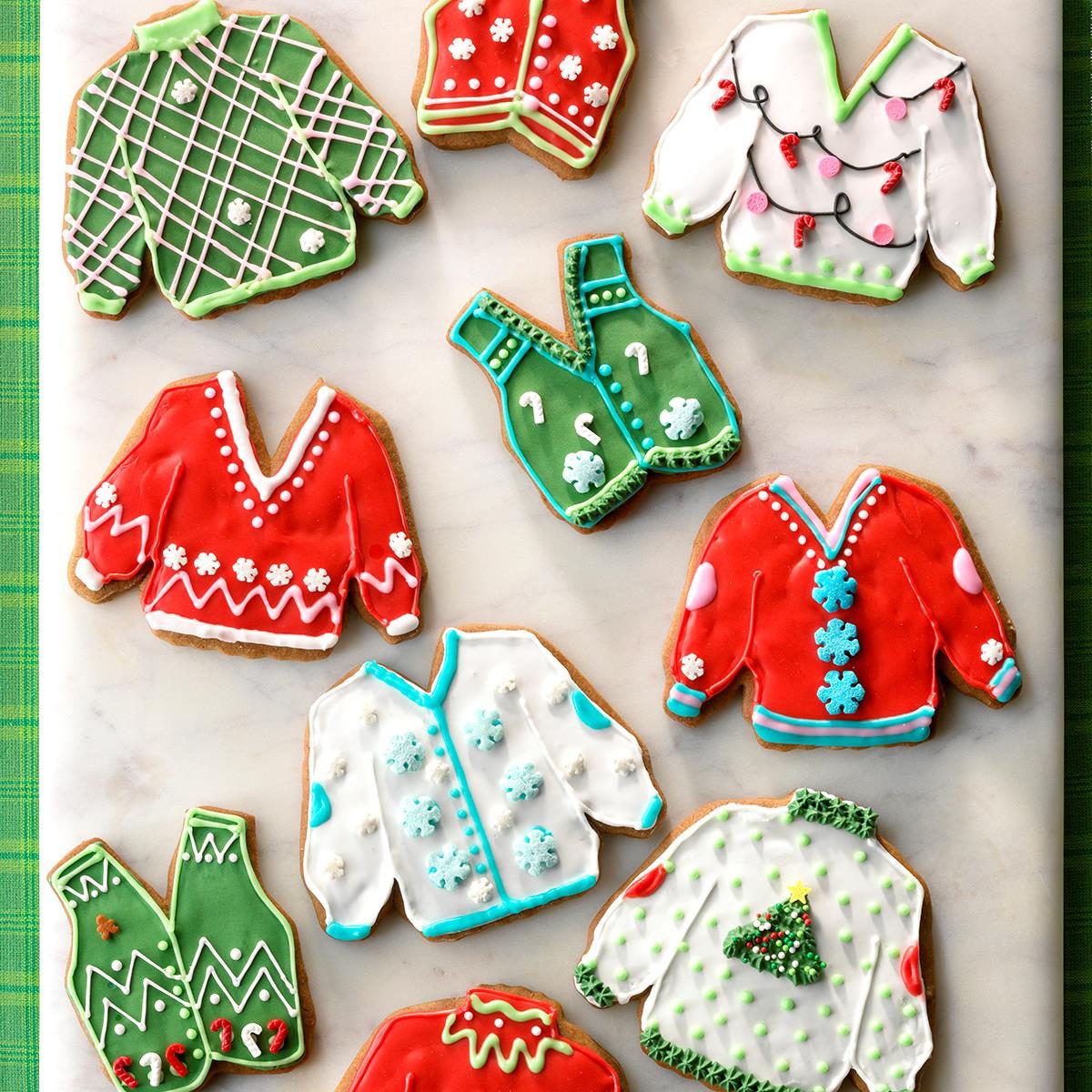 Ugly Sweater Cookies 