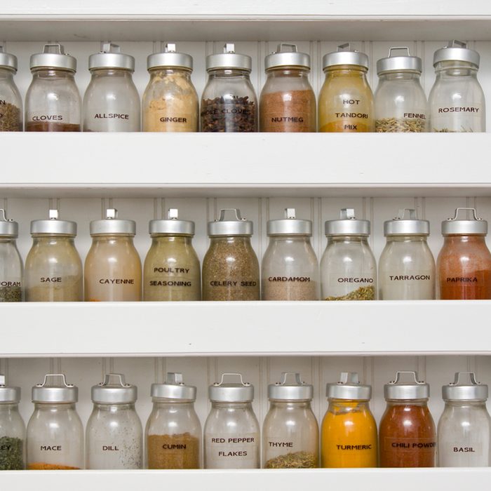 Spice rack; Shutterstock ID 85891357