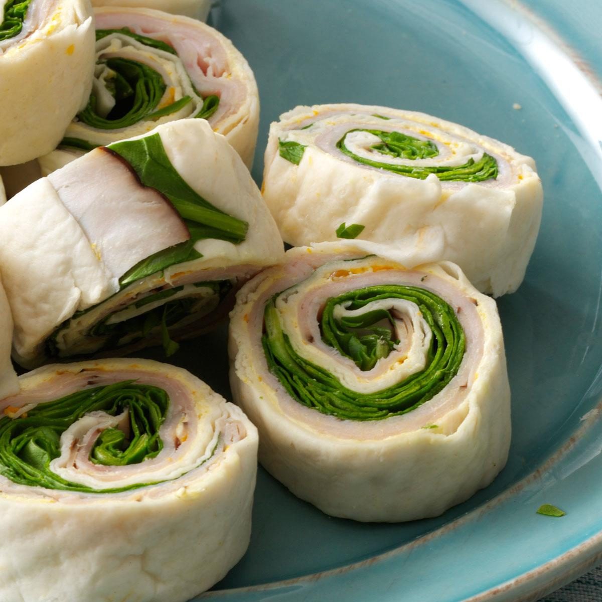 Mandarin Turkey Pinwheels