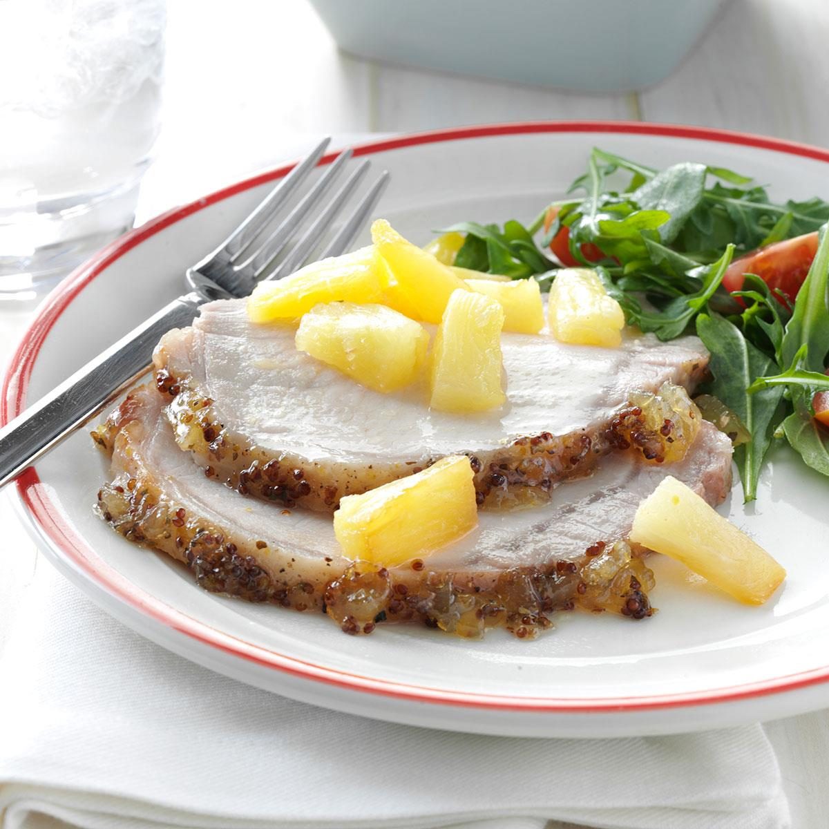 Pineapple-Glazed Pork Roast