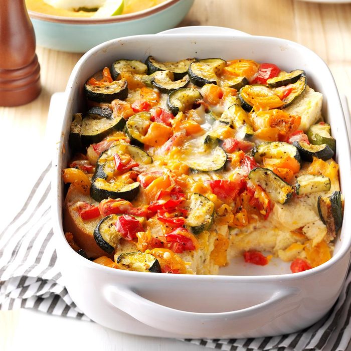 Roasted Vegetable Strata