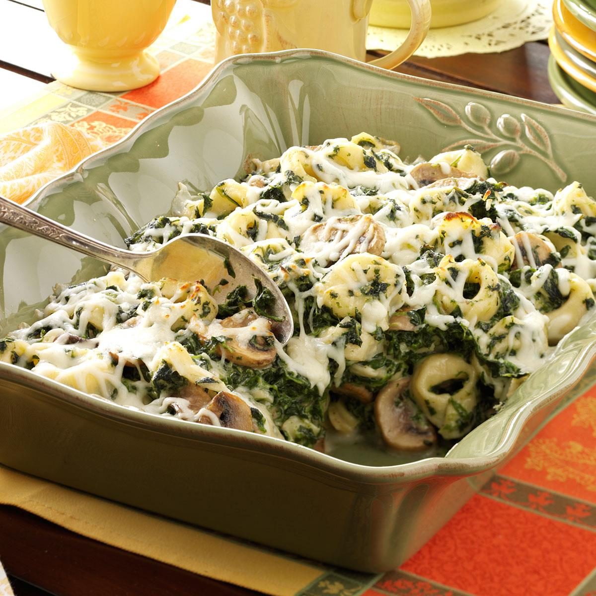 Tortellini Spinach Casserole