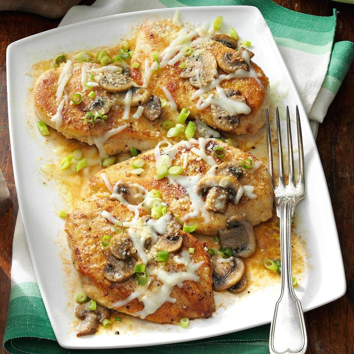 Baked Mushroom Chicken