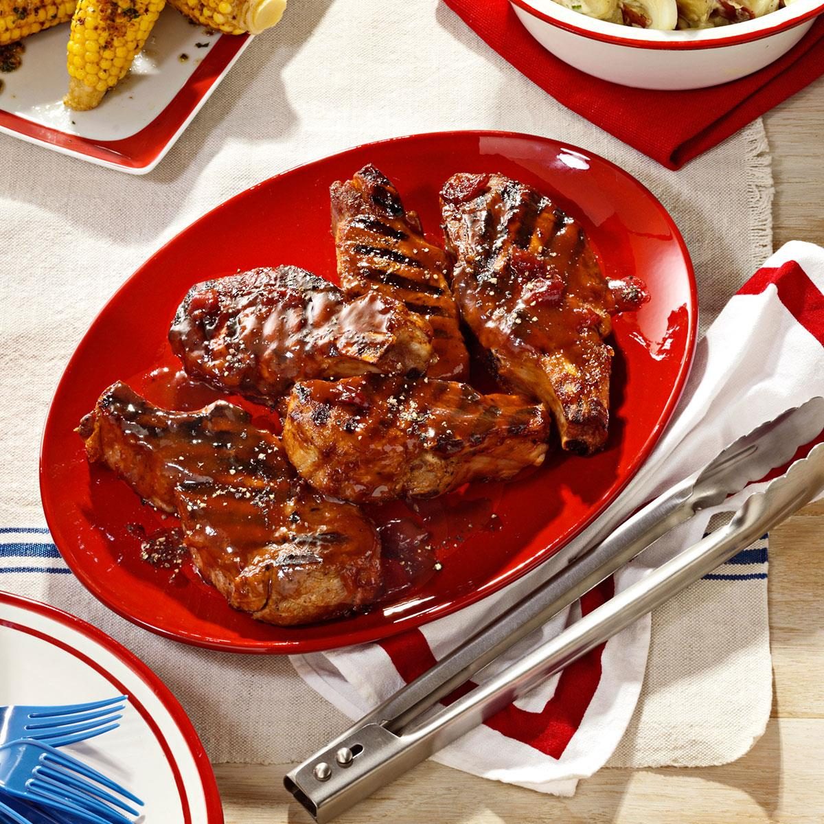 Cherry-Barbecue Pork Ribs