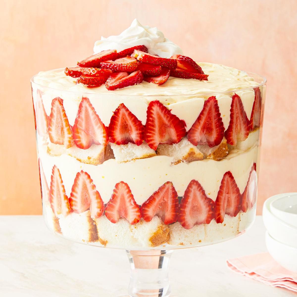 Strawberry Trifle