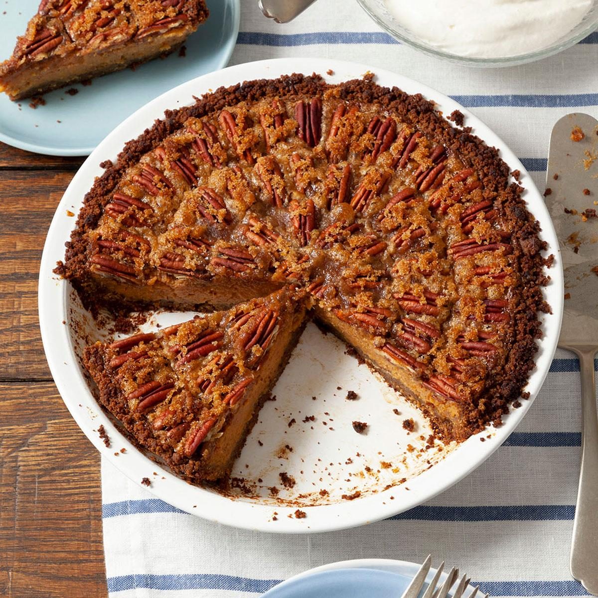Sweet Potato Pecan Pie