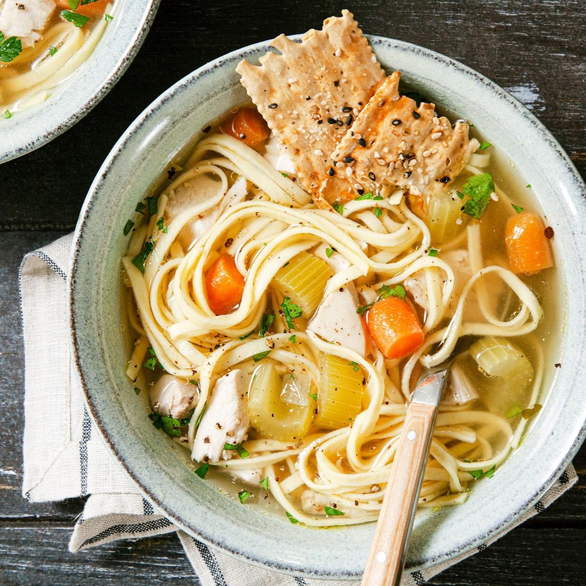 Crockpot Chicken Noodle Soup