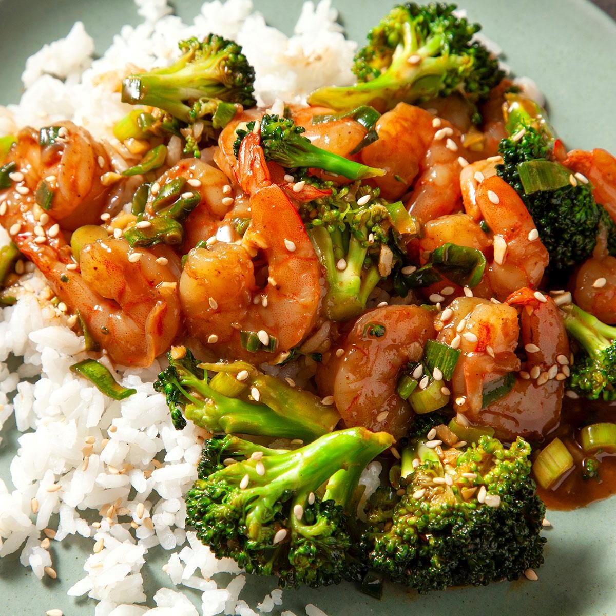 Shrimp and Broccoli Stir-Fry