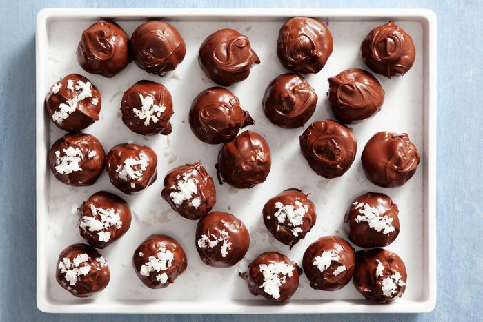 Martha Washington Candy served in a dish