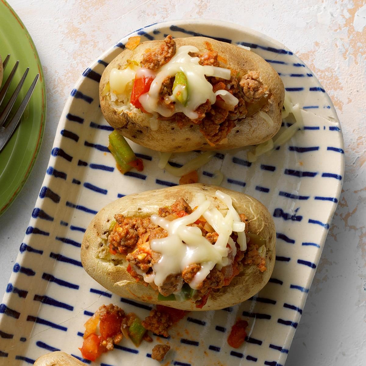 pizza potato toppers