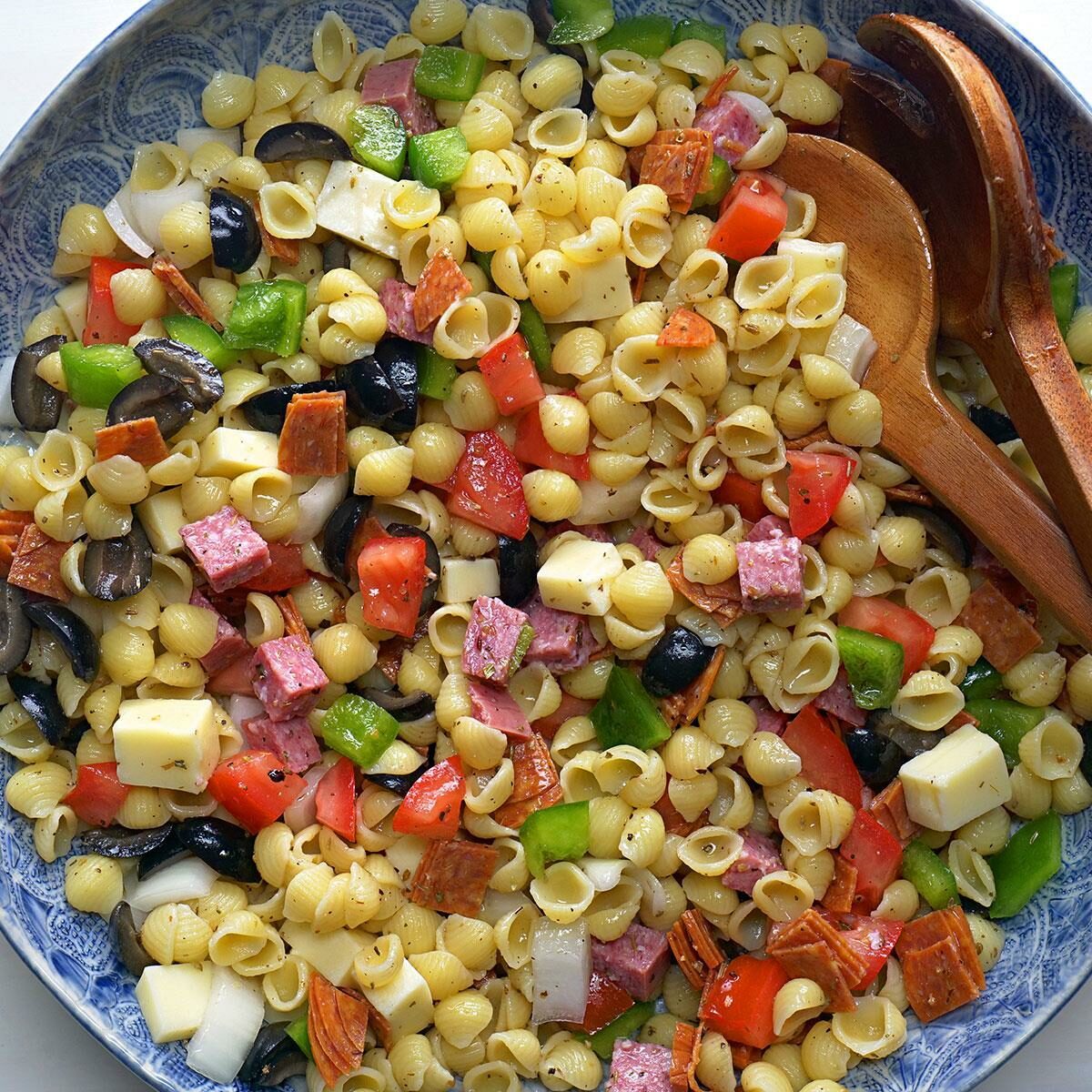 Salami Pasta Salad
