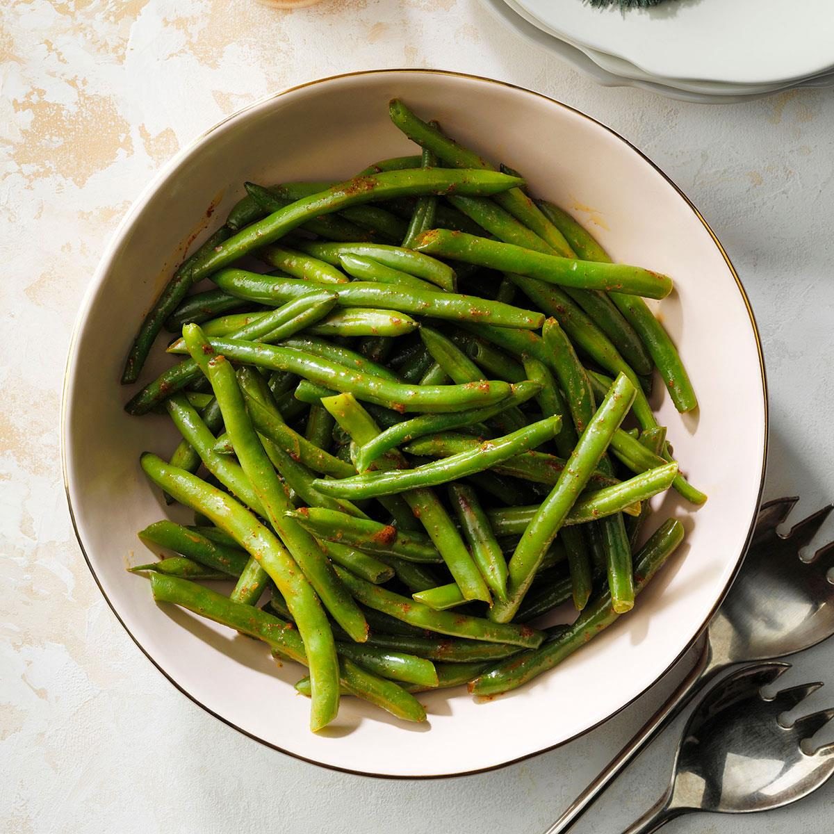 Seasoned Green Beans