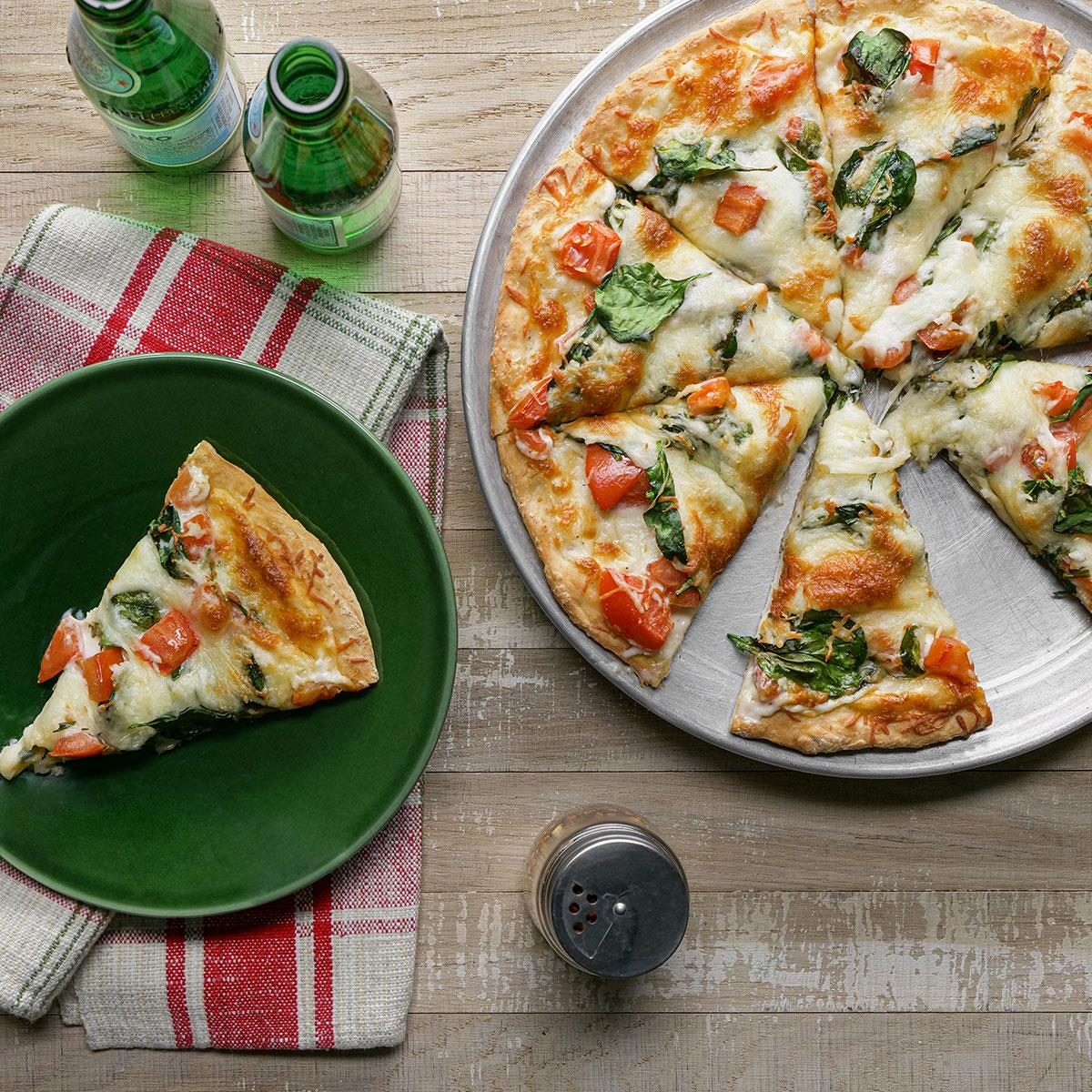 Spinach Pizza
