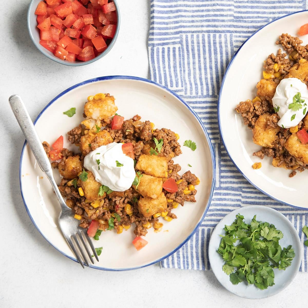 Taco Tater Tot Casserole