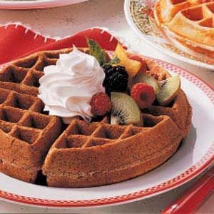 Chocolaty Dessert Waffles