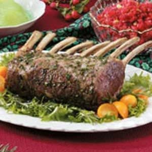 Herbed Rack of Lamb