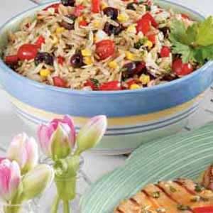 Herb Vegetable Orzo Salad