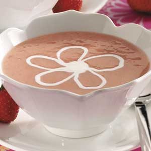 Strawberry Dessert Soup