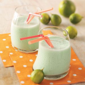 Lime Milk Shakes