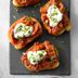 Salsa Steak Garlic Toasts