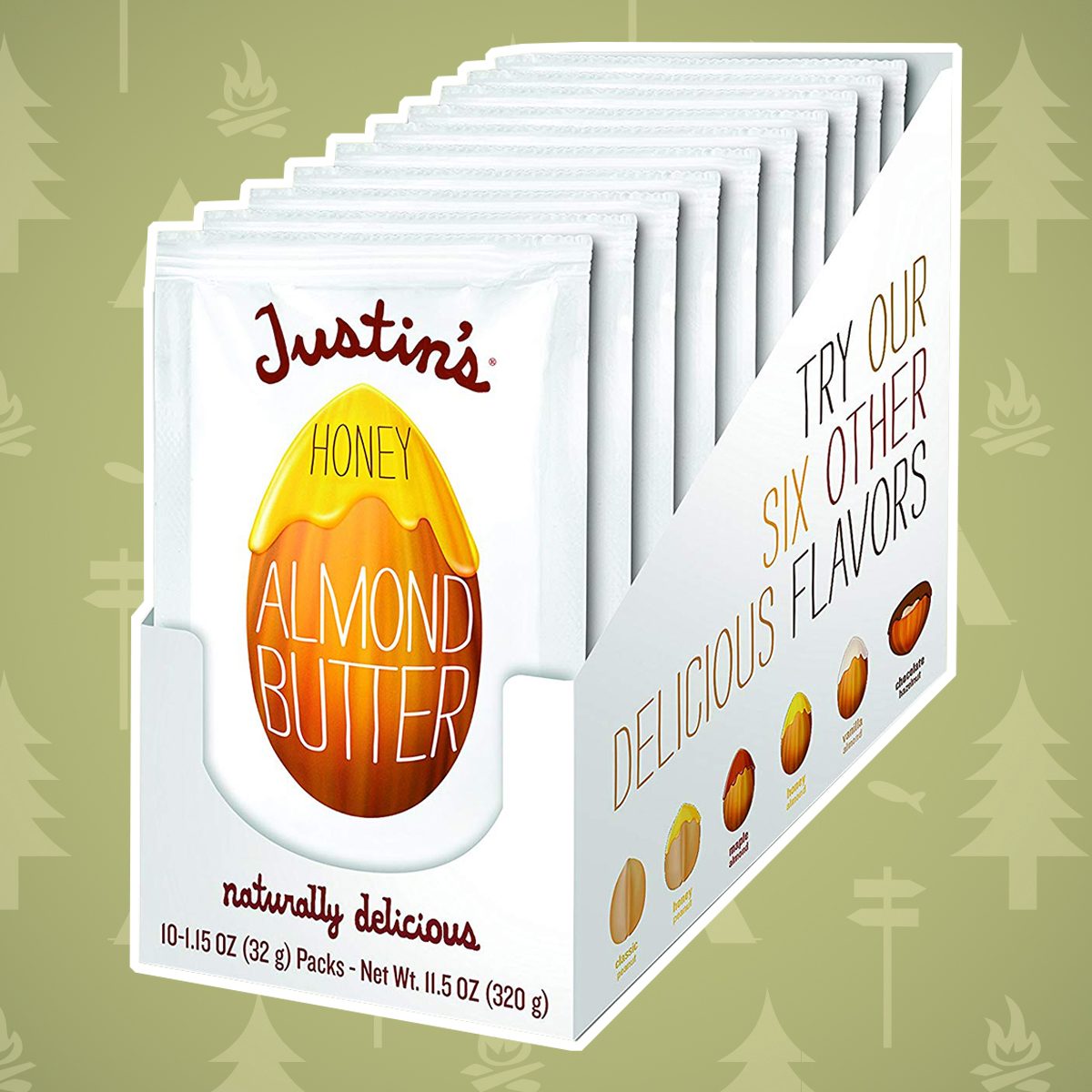 Justin&rsquo;s Honey Almond Butter Squeeze Packs