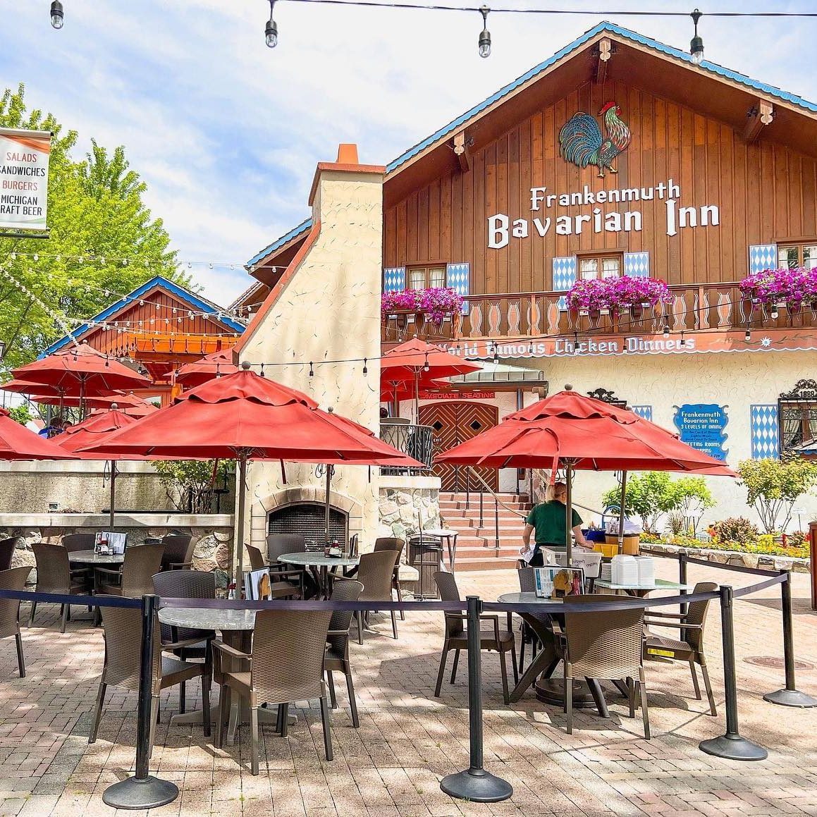 Frankenmuth Bavarian Inn Beer Garden