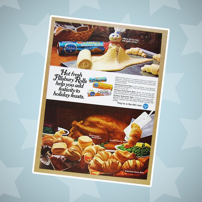 Pillsbury Crescent Rolls vintage ad