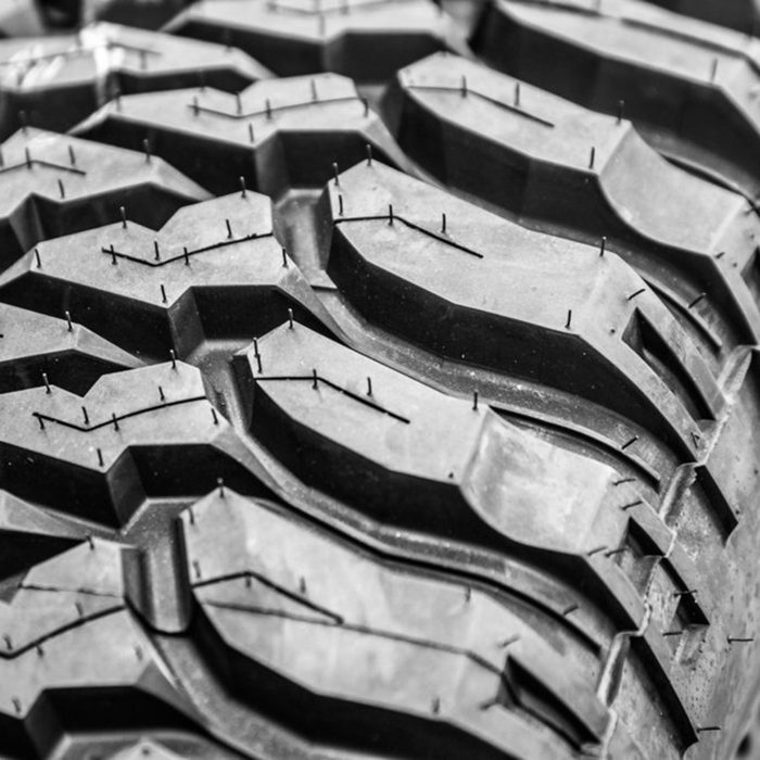 Tire close-up