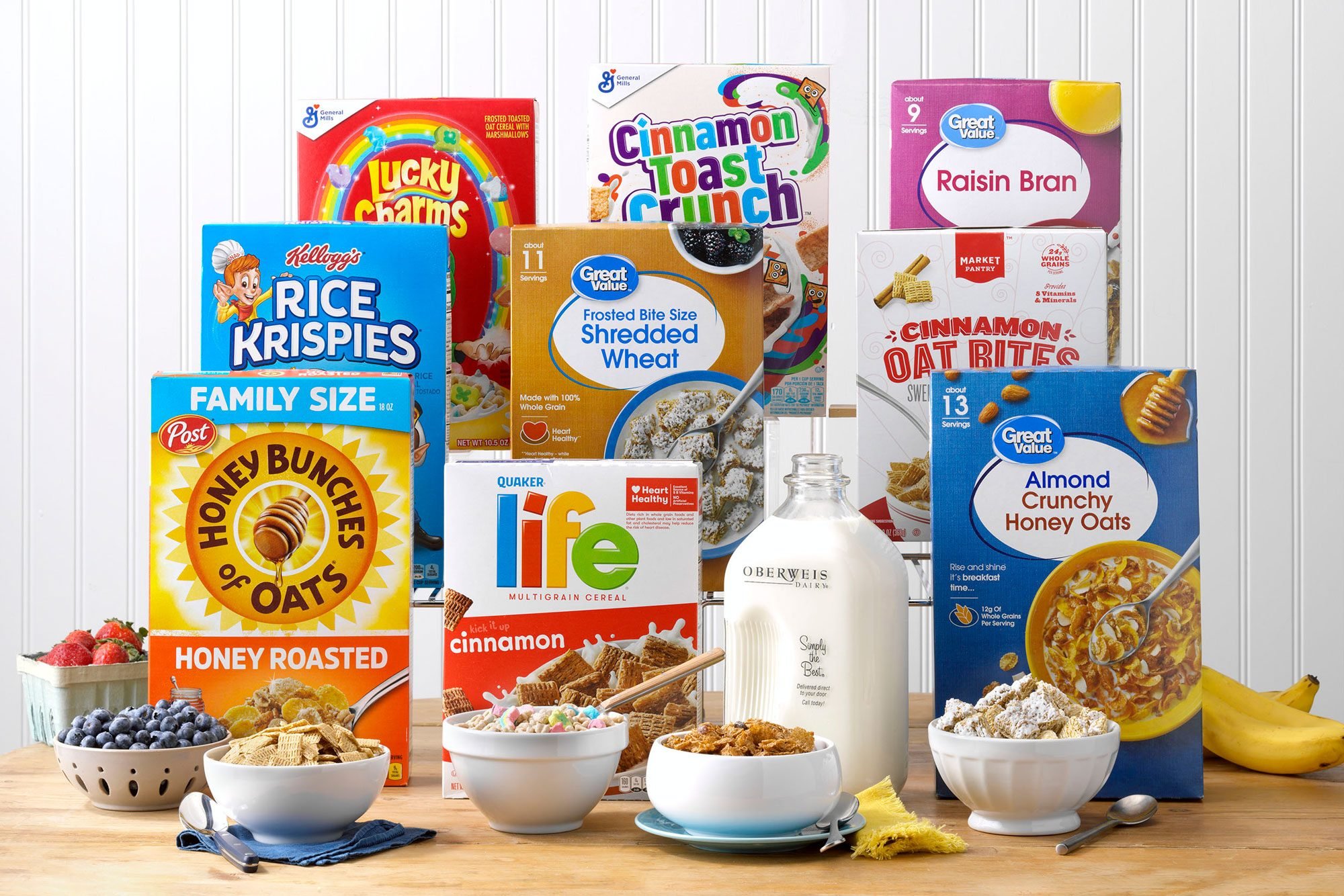 We Tasted 9 Name-Brand Cereals Against Their Generic Version. Here’s What We Found.