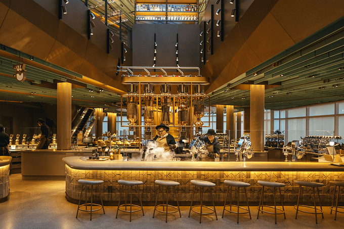 Starbucks Reserve Chicago Roastery Floor 3