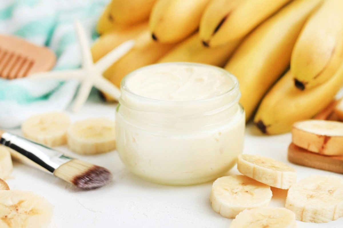 How to Make a Banana Hair Mask