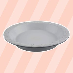 Taste of Home's 9 x 1.5 inch Stoneware Pie Plate