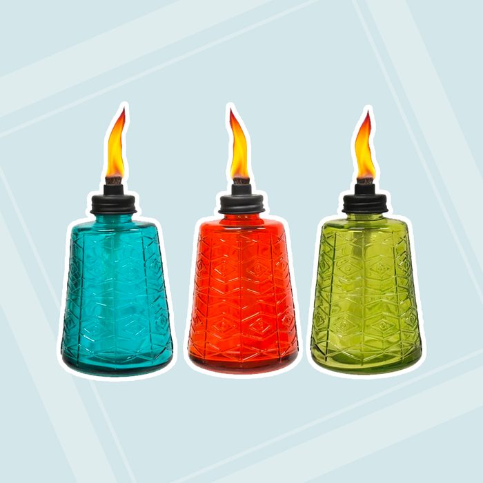 Tiki Brand Glass Tabletop Torch
