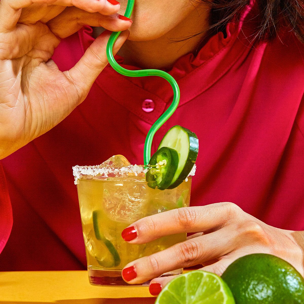 Spicy Cucumber Margarita