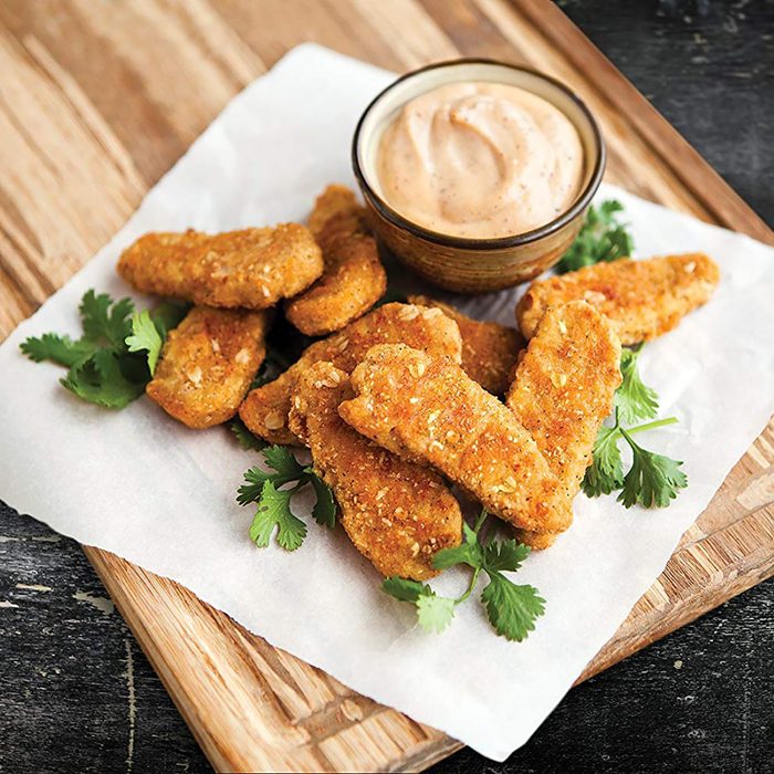 Gardein chicken tenders with sauce
