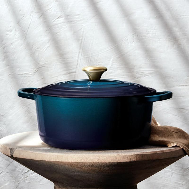 Sapphire Colored Dutch Oven