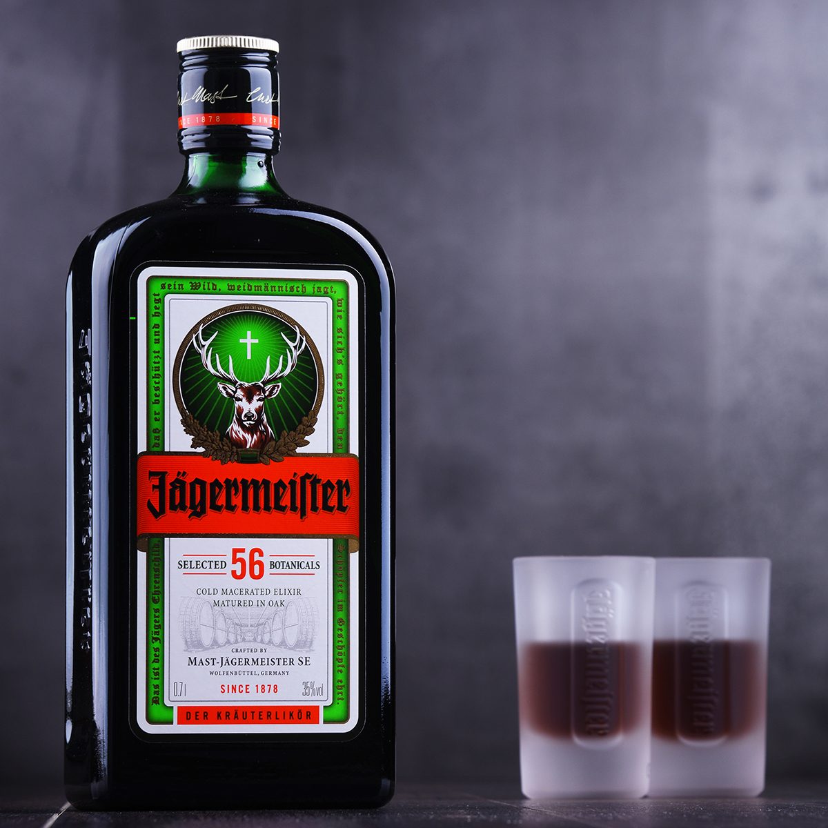 Bottle of Jagermeister