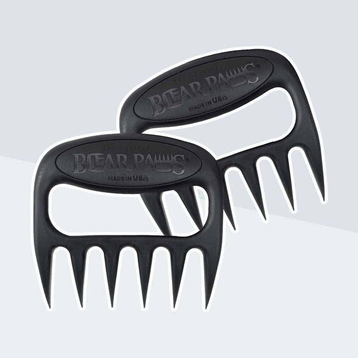 Bear paw-imitating shredder claws