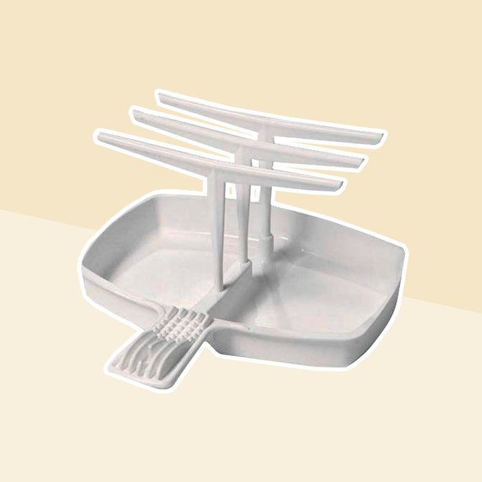 Microwave bacon rack