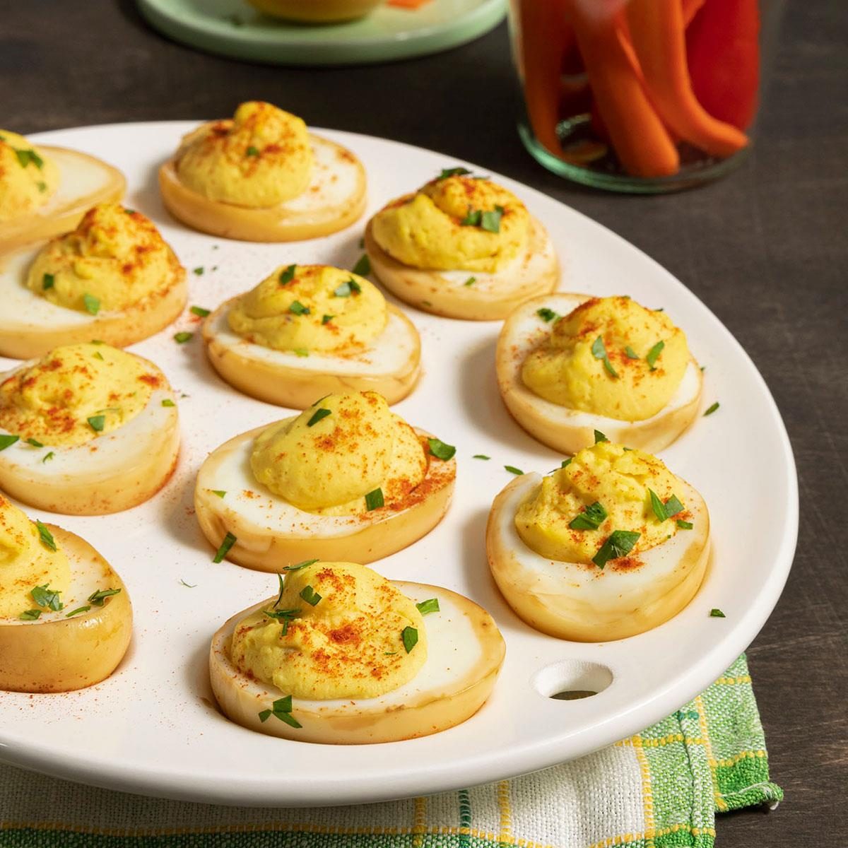 Smoked Deviled Eggs