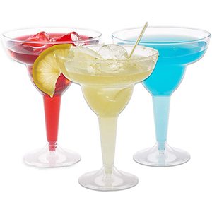Plastic Margarita Glasses
