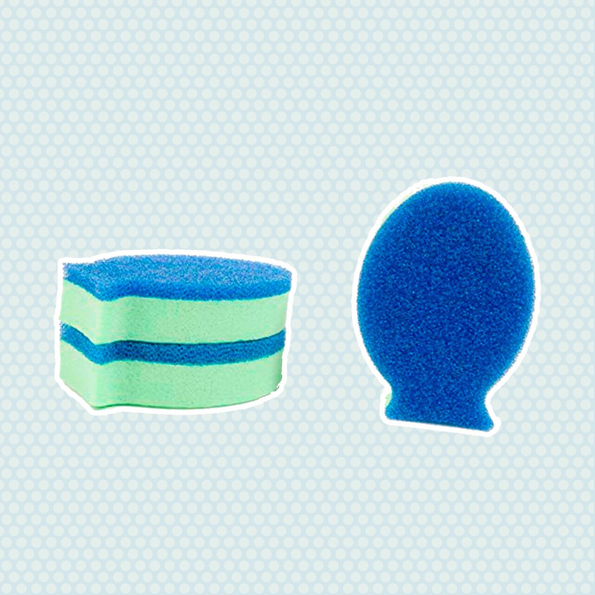 DishFish Dual Scrubber Sponge
