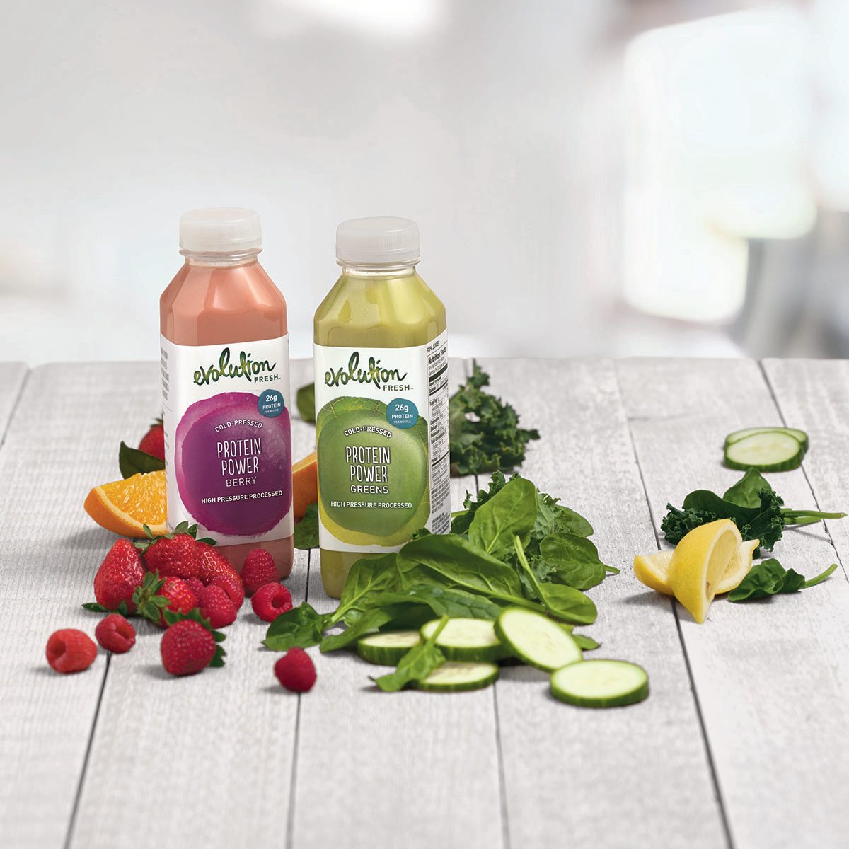 Evolution Fresh – Protein Power Berry & Protein Power Greens