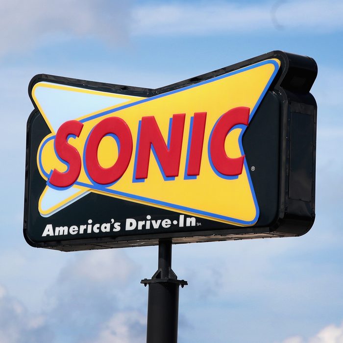 CICERO, IL - SEPTEMBER 25: A sign advertises the location of a Sonic restaurant on September 25, 2018 in Cicero, Illinois. Inspire Brands Inc., the parent company of Arby
