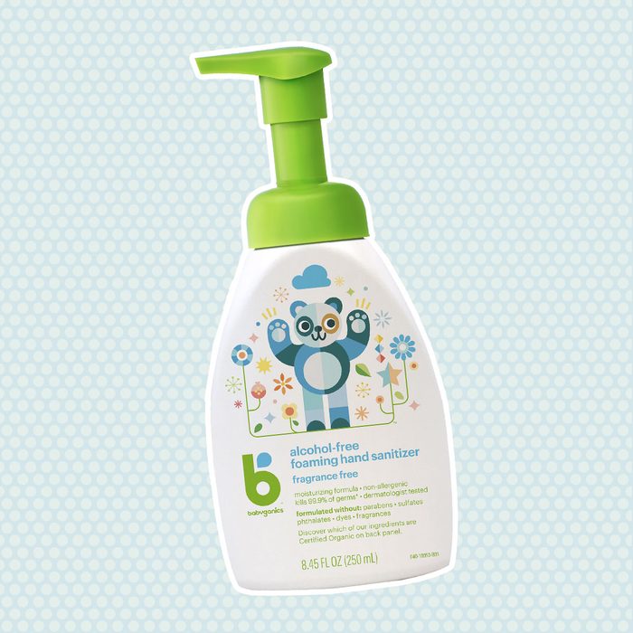 alcohol-free foaming hand sanitizer, fragrance free