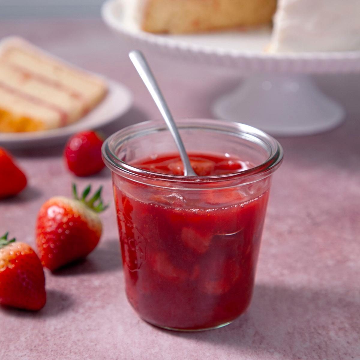 Strawberry Cake Filling