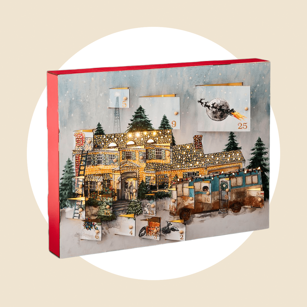 National Lampoons Christmas Vacation Advent Calendar Ecomm Via Potterybarn.com