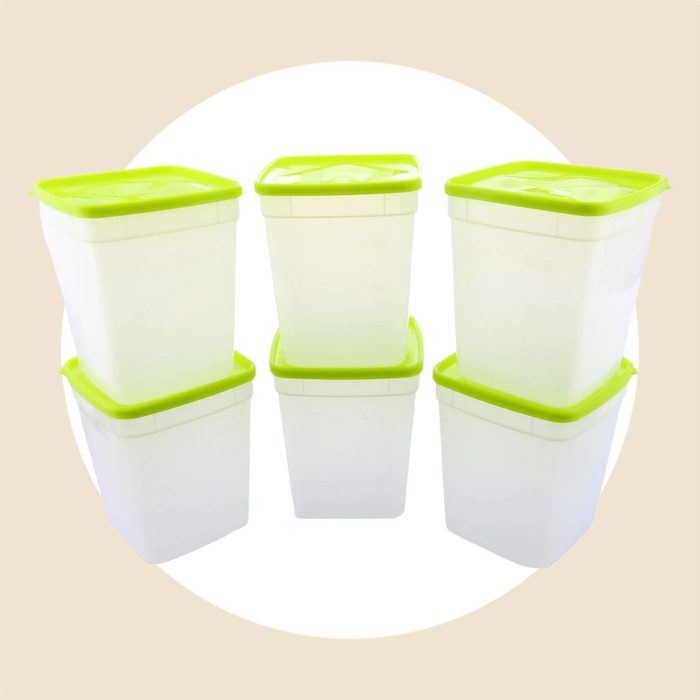 Arrow Reusable Plastic Storage Container Set