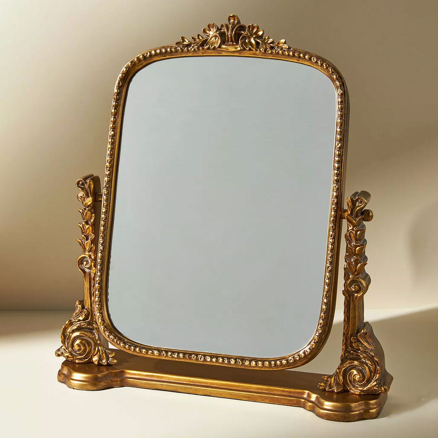 Gold Princess Mirror