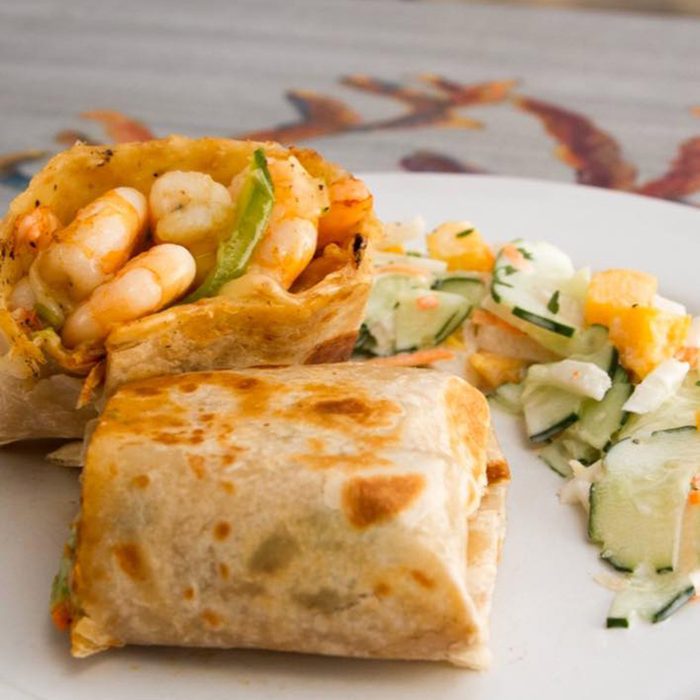 Seafood Burrito types of burritos